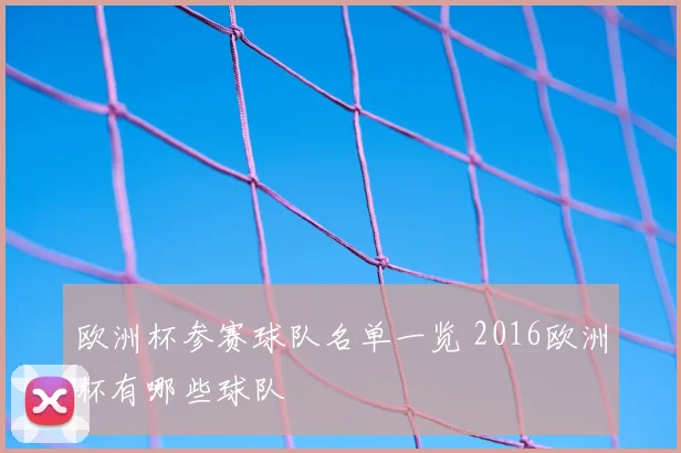 欧洲杯参赛球队名单一览 2016欧洲杯有哪些球队